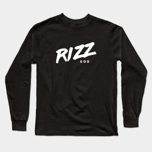 Rizz God Long Sleeve T-Shirt